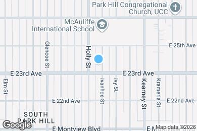 Map image of the property - 2325 Ivanhoe St