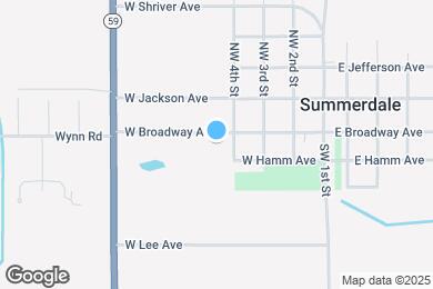 Map image of the property - Summerdale Apartments - NO AVAILABILITY