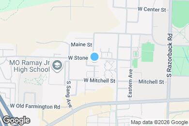 Map image of the property - 1897 W Stone St