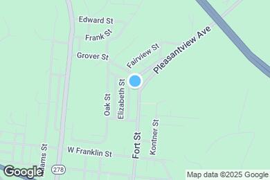 Map image of the property - 361 Fort St