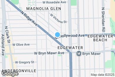 Map image of the property - 5665 N Ridge Ave