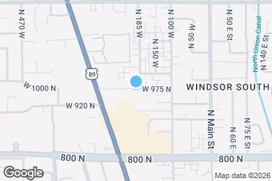 Map image of the property - 201 W 975 N