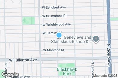 Map image of the property - 5054 W Altgeld St
