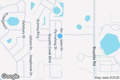 Map image of the property - 10409 River Bream Dr