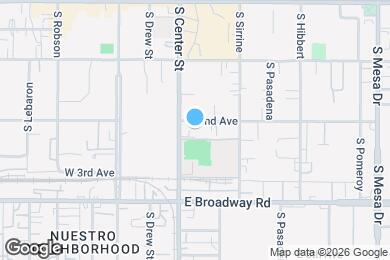 Map image of the property - 15 E 2nd Ave