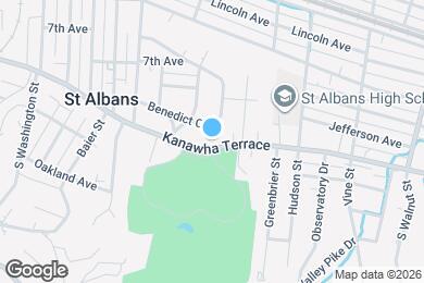 Map image of the property - 2016 Kanawha Ter