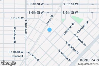 Map image of the property - 815 Marshall St