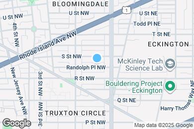 Map image of the property - 33 Randolph Pl NW