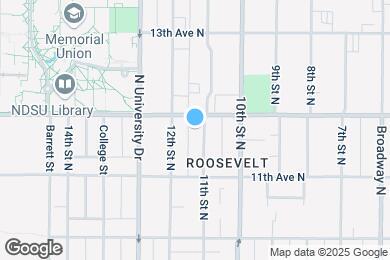 Map image of the property - 1140 11th St N
