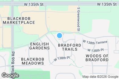 Map image of the property - 14513 W 138th Terrace