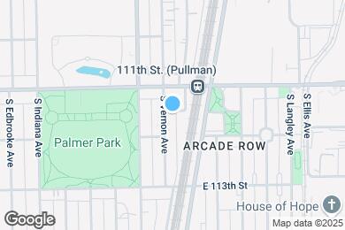 Map image of the property - 439 E 111th Pl