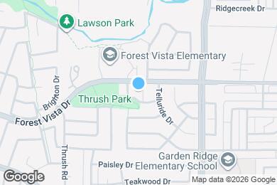 Map image of the property - 2505 Caprock Cove