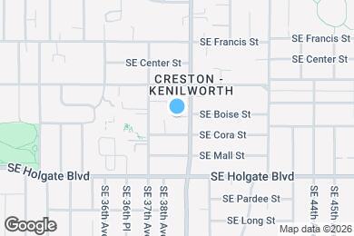 Map image of the property - 4165 SE Cesar E Chavez Blvd