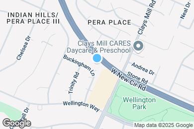 Map image of the property - 605 Buckingham Ln