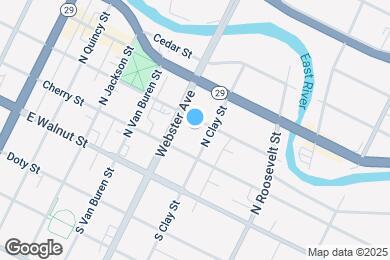 Map image of the property - 1022 Pine St