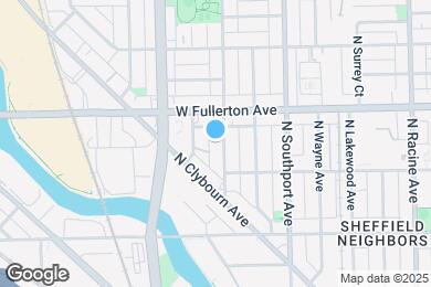 Map image of the property - 2328 N Greenview Ave