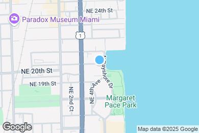 Map image of the property - 2000 N Bayshore Dr