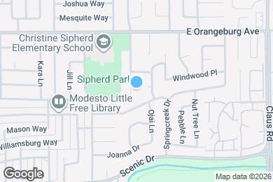 Map image of the property - 1308 Fransen Ct