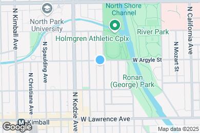 Map image of the property - 4948 N Albany Ave