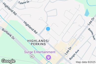 Map image of the property - The Hub at Baton Rouge-Under New Management