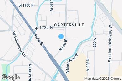 Map image of the property - 1541 N Riverside Ave