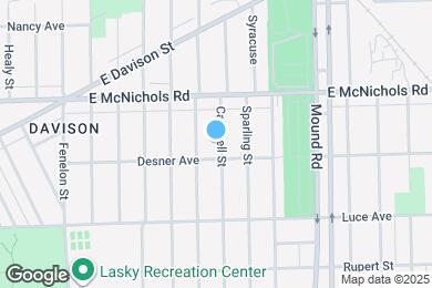 Map image of the property - 13727 Caldwell St