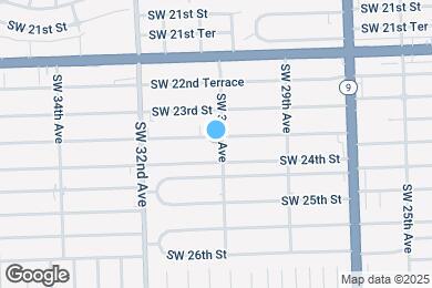 Map image of the property - 3110 SW 23rd Ter