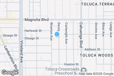 Map image of the property - 5049 Denny Ave