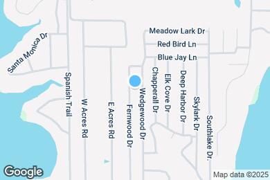 Map image of the property - 132 Fernwood Dr