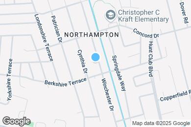 Map image of the property - 207 Winchester Dr