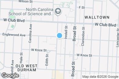 Map image of the property - 1022 9th St