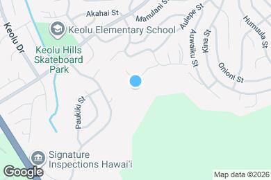 Map image of the property - 1464 Aunauna St