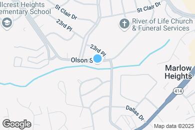 Map image of the property - 2309 Olson St