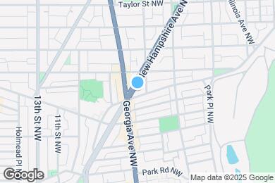 Map image of the property - New Hampshire Ave NW 3709