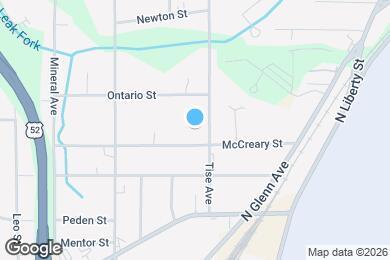 Map image of the property - 4114 Tise Ave