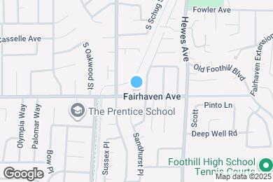 Map image of the property - 4233 Fairhaven Ave