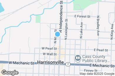 Map image of the property - 300 N Independence St