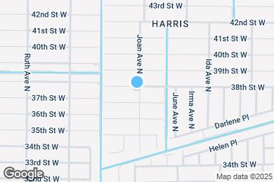 Map image of the property - 3001 38th St W