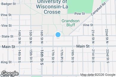 Map image of the property - 1718 State St