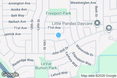 Map image of the property - 1963 Bonavista Way