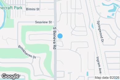 Map image of the property - 1866 Toucan Way