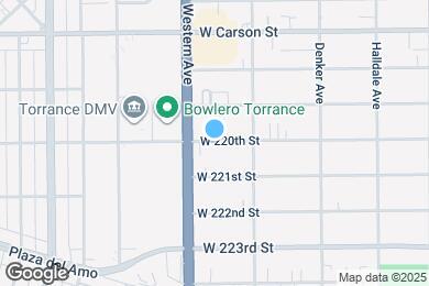 Map image of the property - 1658 W 220th St