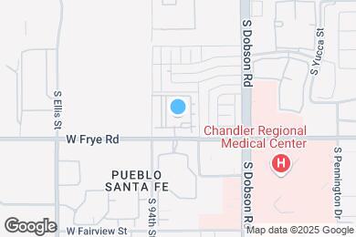 Map image of the property - Marquis at Chandler