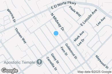Map image of the property - 1030 Fern St