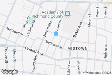 Map image of the property - 1006 Russell St