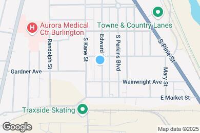Map image of the property - 419 Edward St