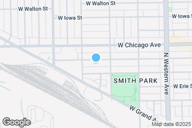 Map image of the property - 2631 W Superior St