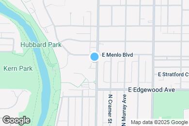 Map image of the property - 3575 N Oakland Ave
