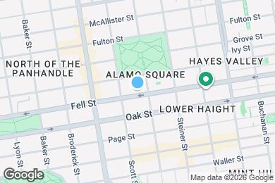 Map image of the property - 1040 Fell St