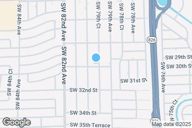 Map image of the property - 2930 SW 79th Ct